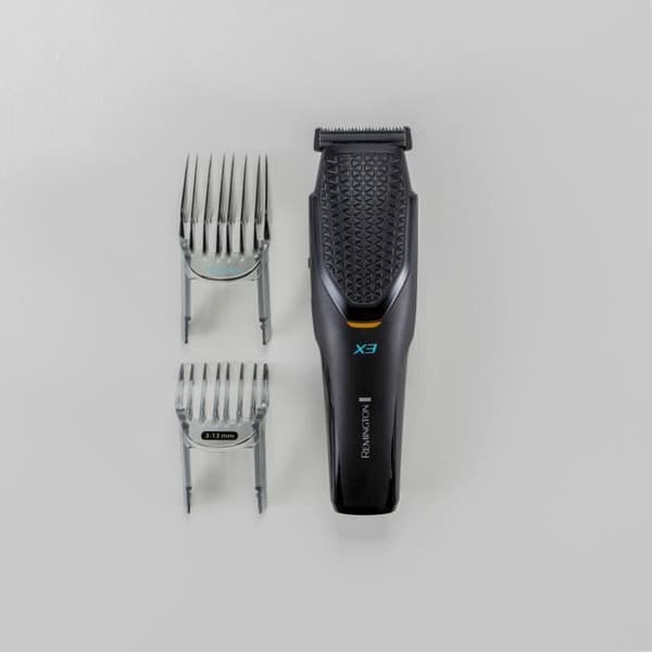 Hårklippare - REMINGTON - Power X Series X3 - Kraftfull Pro-motor - Japanska stålblad - 45 min batteritid