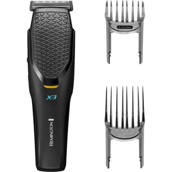 Hårklippare - REMINGTON - Power X Series X3 - Kraftfull Pro-motor - Japanska stålblad - 45 min batteritid