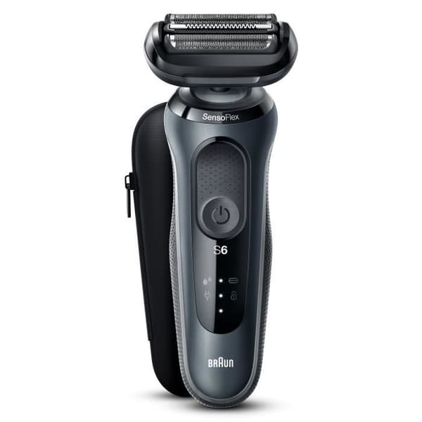 Rakapparat - BRAUN - Serie 6 61-N1000s - 50 min batteritid - Elegant svart - SensoFlex