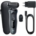 Miniatyrbild 1 av 2: Rakapparat - BRAUN - Serie 6 61-N1000s - 50 min batteritid - Elegant svart - SensoFlex