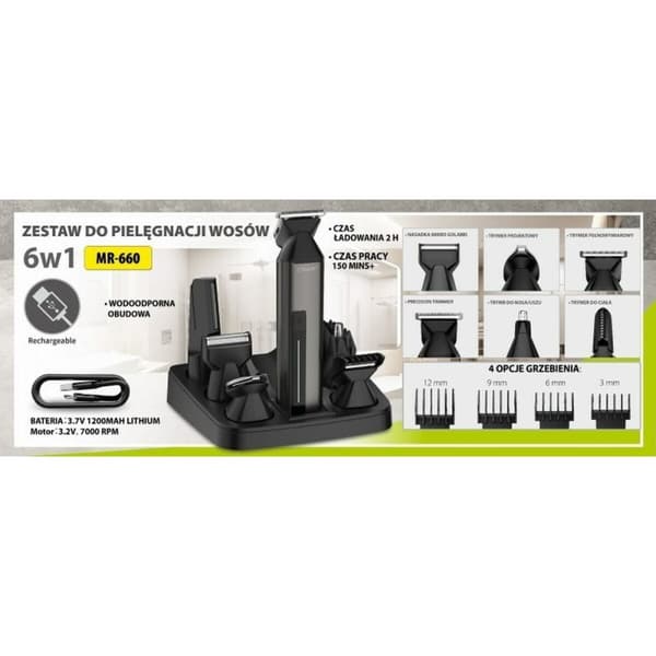 Hårtrimmer Feel Maestro MR-660