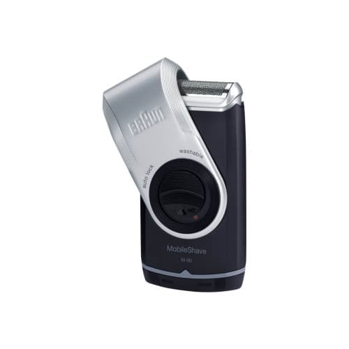 Braun MobileShave M-90 - rakapparat - mörkblå/silver