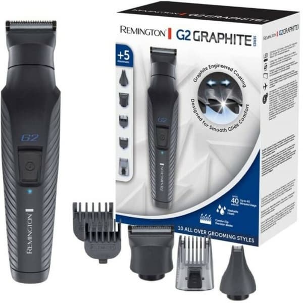 Sladdlös Trimmer Remington 43260560100 Svart