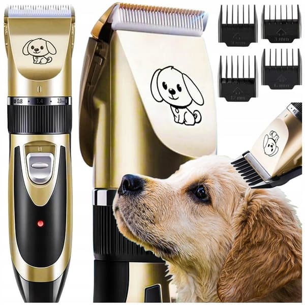 Hund Katt Animal Clipper Rakapparat Set Tyst