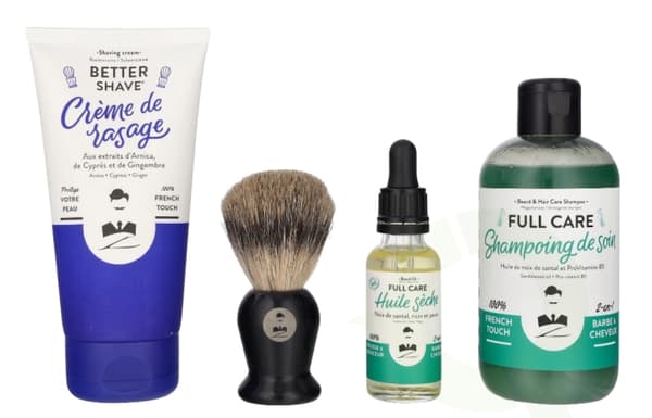 Monsieur Barbier Santa Barbier Shaving & Beard Set 455 ml Better Shave 175ml/Oil 30ml/Shampoo 250ml/Shaving Brush