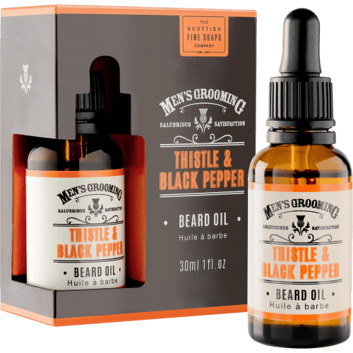 Scottish Fine Soap Company Thistle & Black Pepper Beard Oil 30ml - Skäggolja