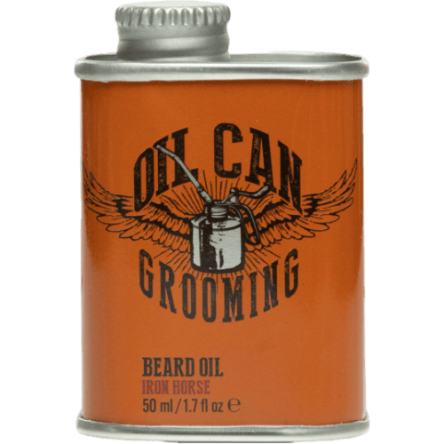 Oil Can Grooming Iron Horse Beard Oil 50ml - Skäggolja