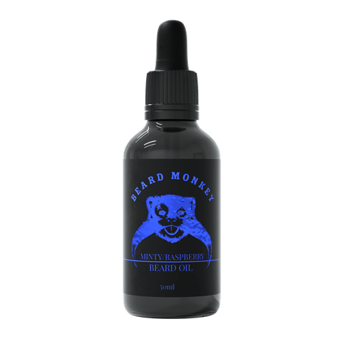 Beard Monkey Minty & Raspberry Beard Oil 50ml - Skäggolja