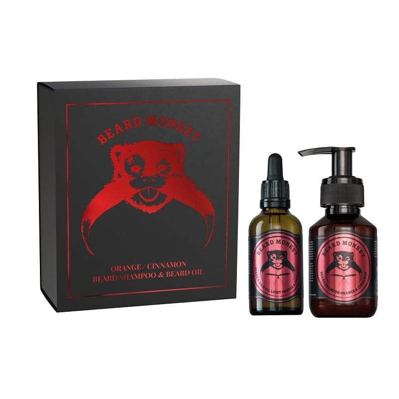 Giftset Beard Monkey Orange/Cinnamon 2020