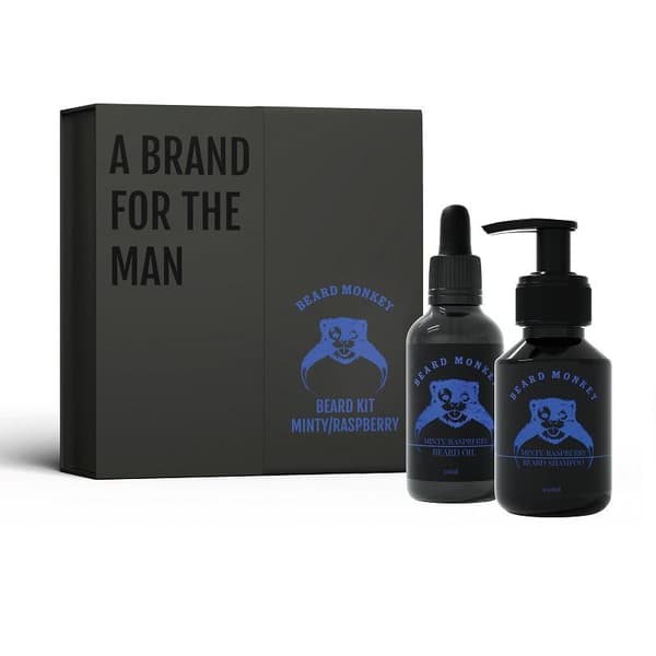 Giftset Beard Monkey Beard Kit Minty/Raspberry 2022