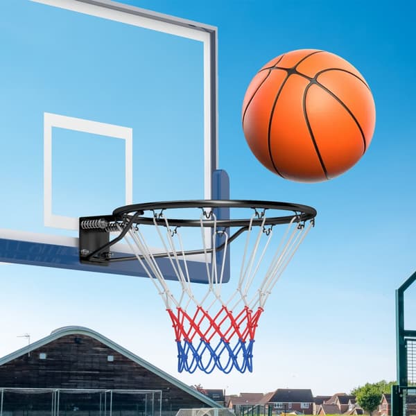 Basketballkurv, 60x48x38 cm, Sort
