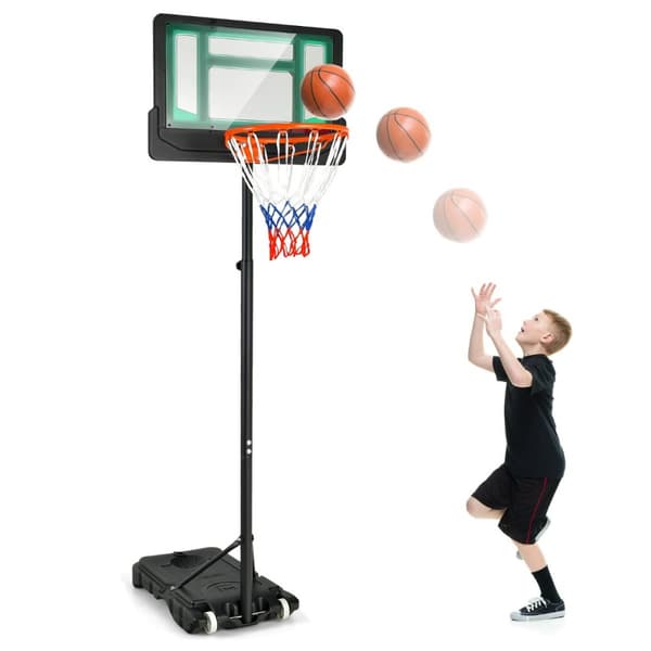 Basketbollställning, 51x72.5x98.5 tum, Grön