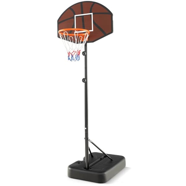 Basketballkurv, 26x17,5 tommer, Sort