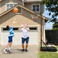 Miniatyrbillede 2 af 8: Basketball Kurv System, 32x23 tommer, Sort