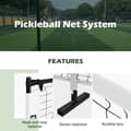 Miniatyrbillede 7 af 8: Pickleball Net Set, 22'x28"x36"