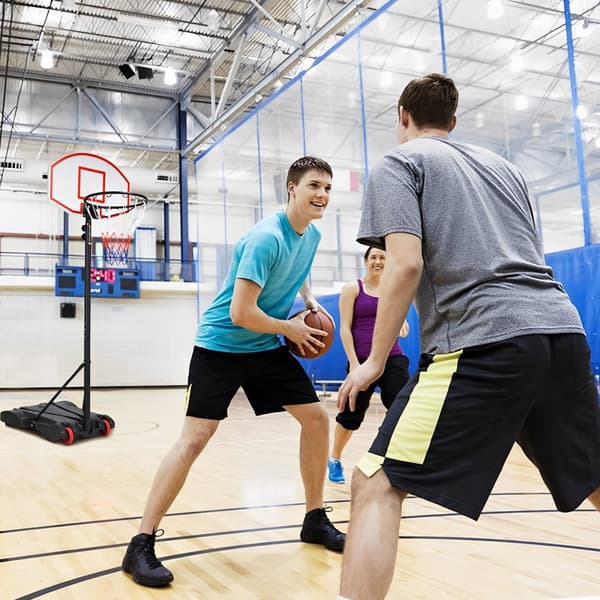 Basketbollkorgssystem, 75x45 cm, 74x55x13 cm