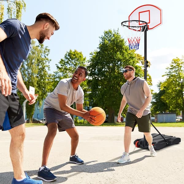 Basketbollkorgssystem, 75x45 cm, 74x55x13 cm