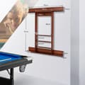 Miniatyrbillede 6 af 8: Billard kø stativ, 79x8x91 cm, Brun
