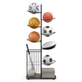 Miniatyrbillede 6 af 8: Basketball Holder, 23,5x9,5x58 cm, Sort