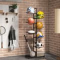 Miniatyrbillede 2 af 8: Basketball Holder, 23,5x9,5x58 cm, Sort