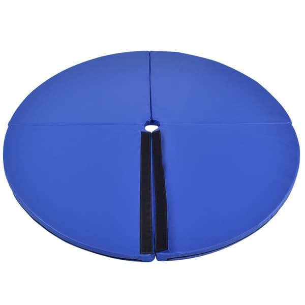 Beskyttelsesmåtte, Stangdansmåtte Faldmåtte Kollisionsmåtte, 150x5 cm, Blå