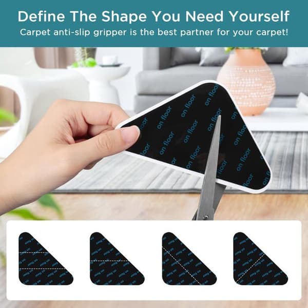 Grip för urban glidning Aiqinu - Rug Pad-Triangle-8pcs