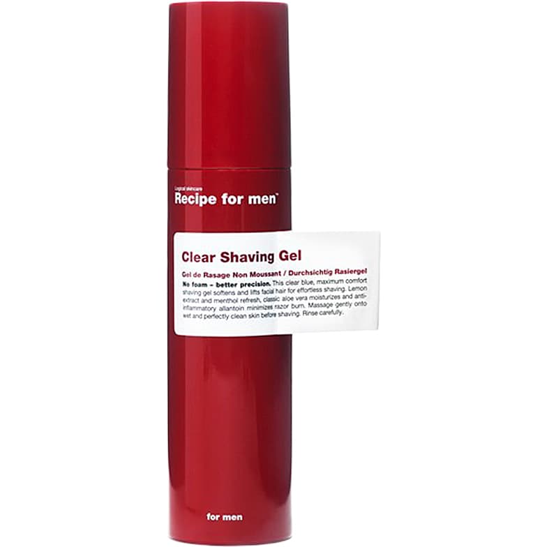 Recipe for men, Clear Shaving Gel, 100 ml