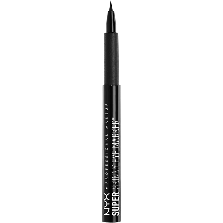 NYX Professional Makeup, Super Skinny Eye Maker, Carbon Black 1,1ml