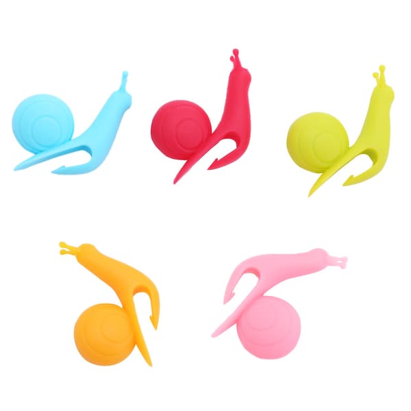 5 supersøte tesnegler - Snegl - Teposeholder