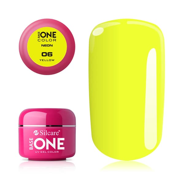 Base one - Neon - Keltainen 5g UV-geeli
