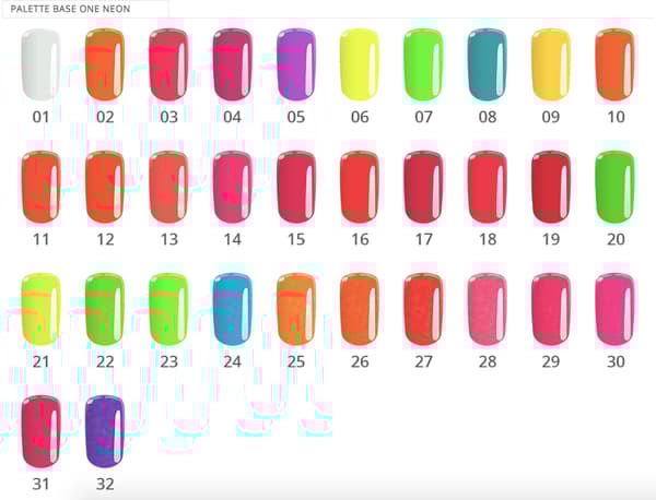 Base one - Neon - Lys rosa 5g UV gel