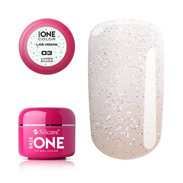 Base one - Las vegas - Luxur silver 5g UV-gel