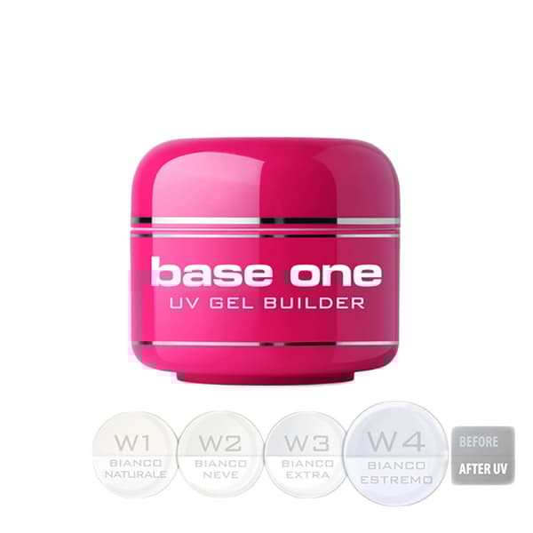 Base one - Bianco - W4 Estremo 15g UV gel