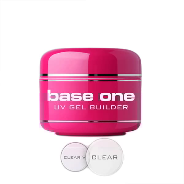 Base one - Builder - Kirkas 15g UV-geeli - Silcare