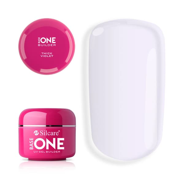 Base one - Builder - Tykk fiolett 15g UV gel