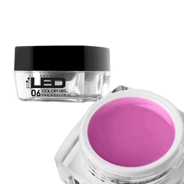 Highlight LED - Korrekt pink - 4g LED/UV gel
