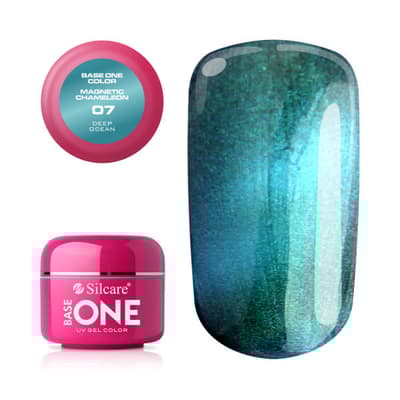 Base one - Magnetic Chameleon - Deep ocean 5g UV-gel