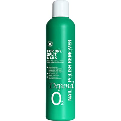 Depend, O2 Nail Polish Remover, 250 ml