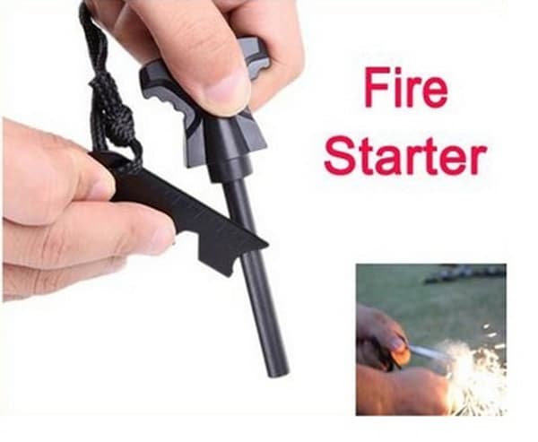 3-pakning Flint stål lighter - Brannstarter