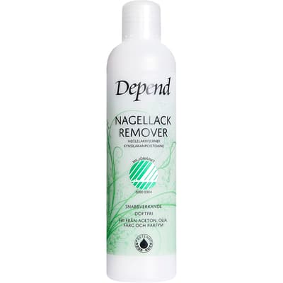 Depend, Ecolabelled Svanen Remover, 250 ml
