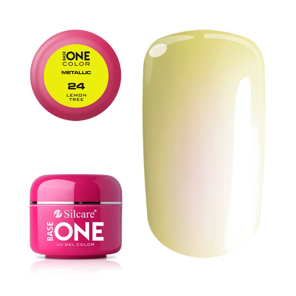 Base one - Metallic - Lemon tree 5g UV-gel