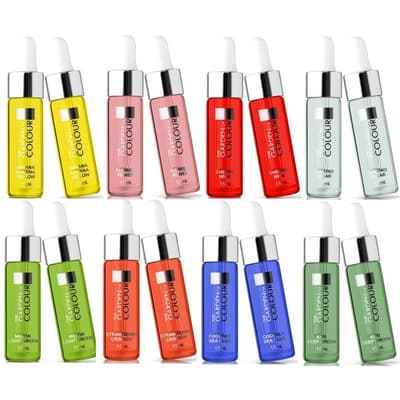 Nagelbandsolja 10-pack - 15 ml med pipett - Silcare