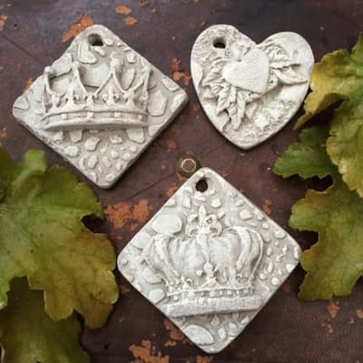 Mold -Tags 3 pcs A