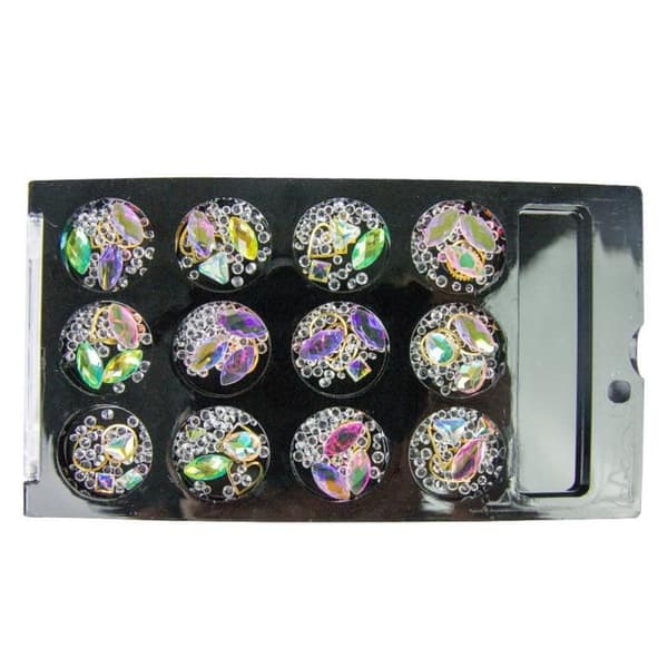 3D Nageldekorationer mix - NJB-3