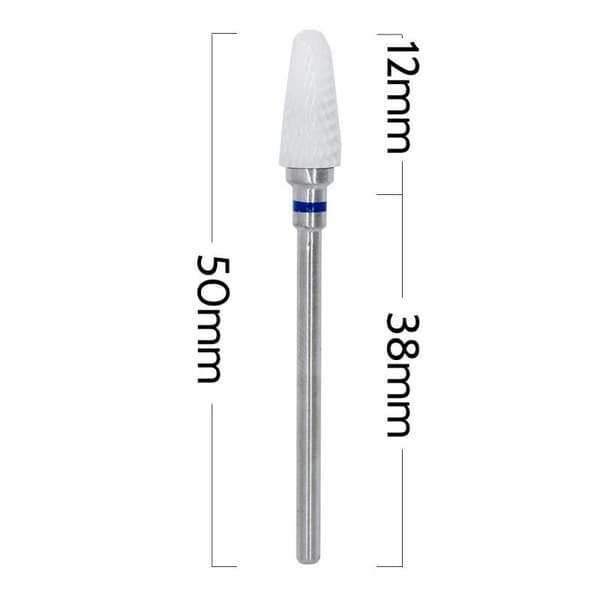 Keramisk slip bits - Vit / Blå - Umbrella M-3/32 - L0614T