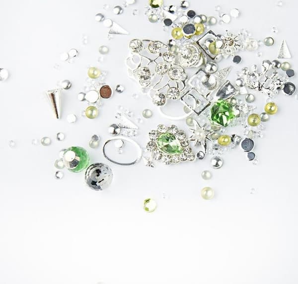 Dekorationer - Mix - Silver - 08 - Chrysolite