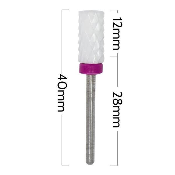 Keramisk slip bits - Vit / Röd - A0713T-3XC