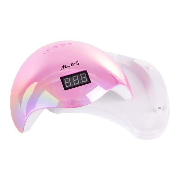 UV/LED 48W - Nagellampa - Molly Lac 5 - Rosa