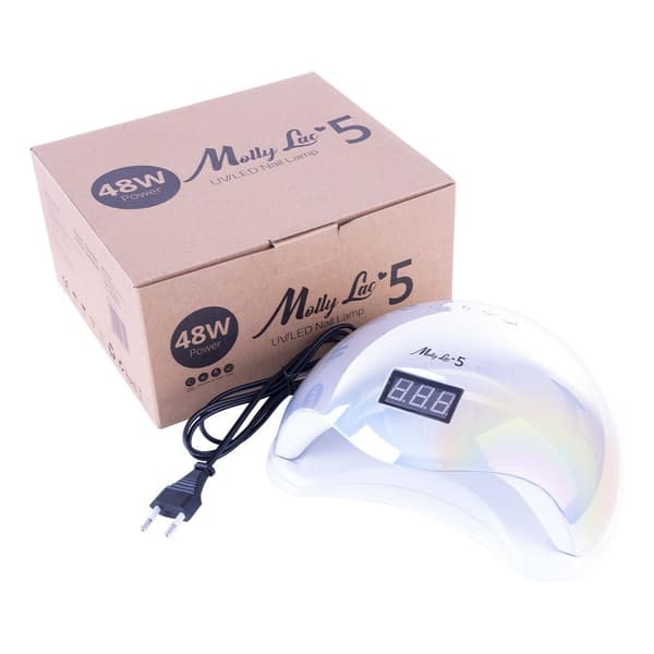 UV/LED 48W - Nagellampa - Molly Lac 5 - Rainbow