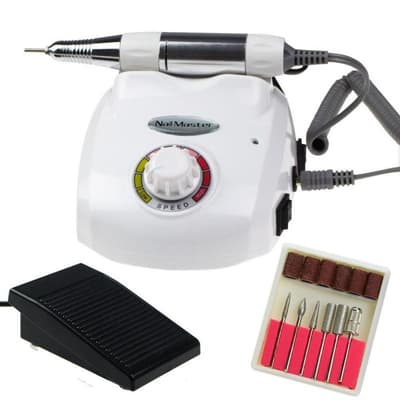 Elektrisk nagelfil - DM208 - 25000 RPM - Vit